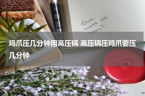 鸡爪压几分钟用高压锅 高压锅压鸡爪要压几分钟