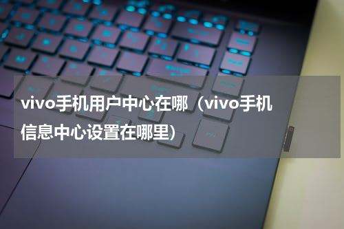 vivo手机用户中心在哪（vivo手机信息中心设置在哪里）