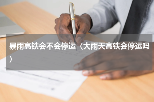 暴雨高铁会不会停运（大雨天高铁会停运吗）