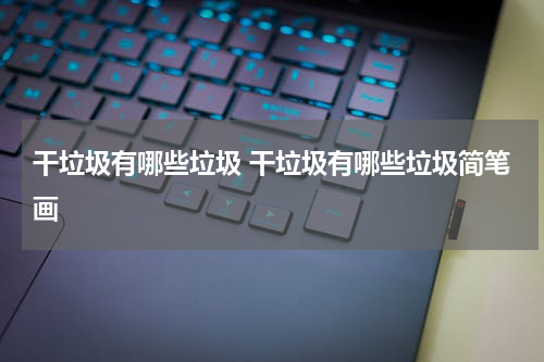 干垃圾有哪些垃圾 干垃圾有哪些垃圾简笔画