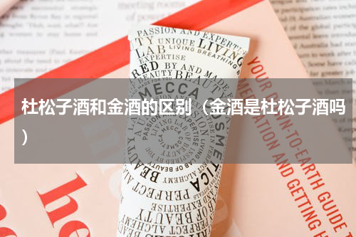 杜松子酒和金酒的区别（金酒是杜松子酒吗）