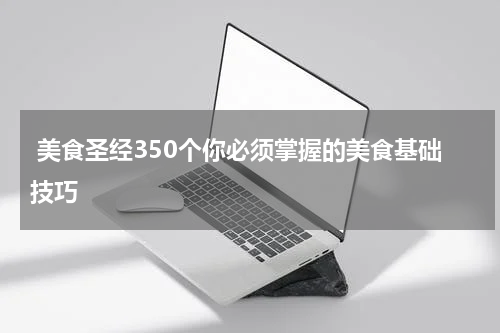  美食圣经350个你必须掌握的美食基础技巧