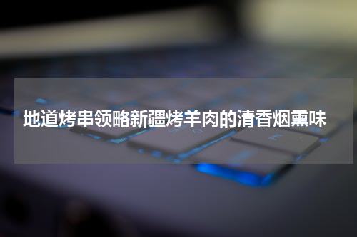  地道烤串领略新疆烤羊肉的清香烟熏味