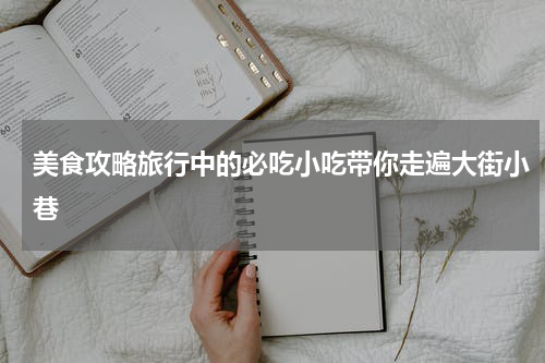 美食攻略旅行中的必吃小吃带你走遍大街小巷