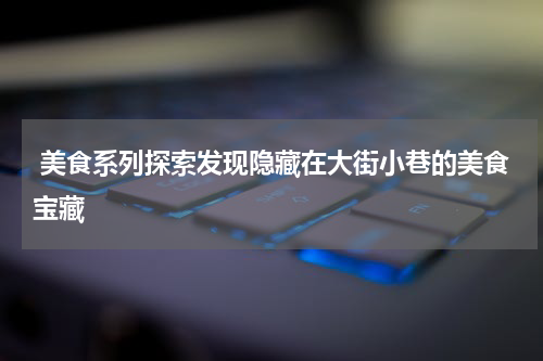  美食系列探索发现隐藏在大街小巷的美食宝藏