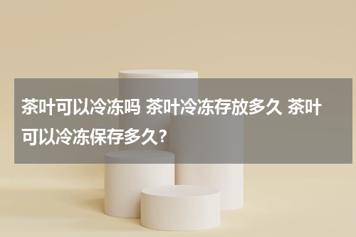 茶叶可以冷冻吗 茶叶冷冻存放多久 茶叶可以冷冻保存多久？